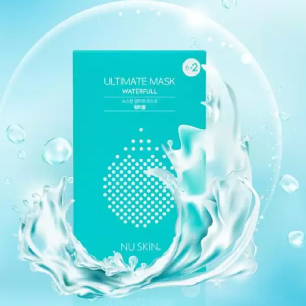 Nuskin Ultimate Mask Waterful 8 Masks NIB